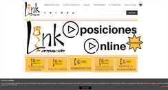 Desktop Screenshot of linkformacion.com